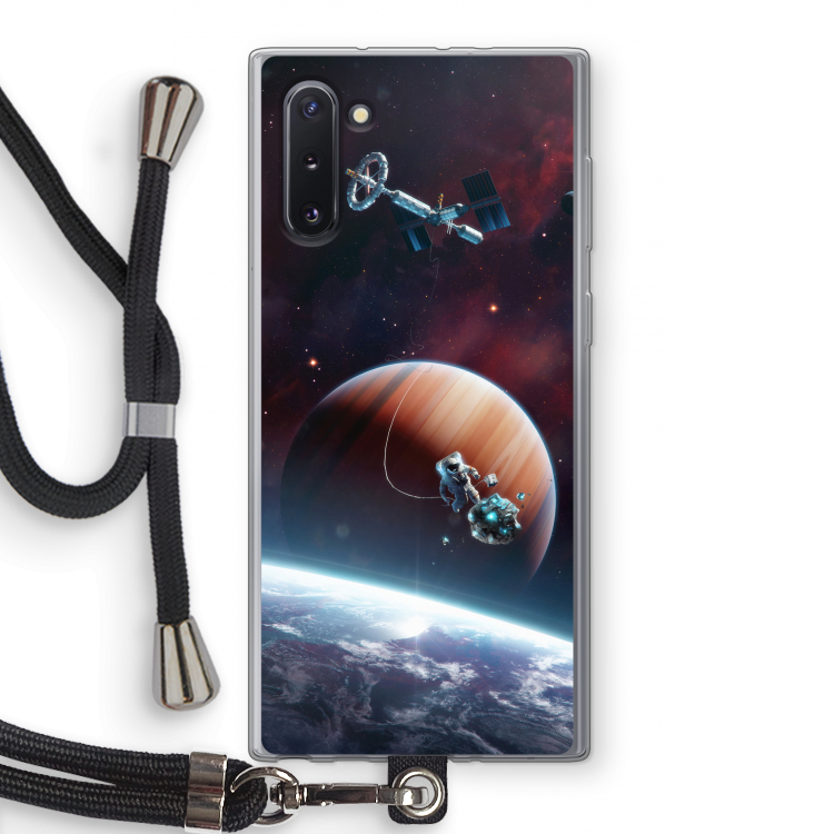 CaseCompany Examiner: Samsung Galaxy Note 10 Transparant Hoesje met koord