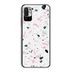 CaseCompany Terrazzo N°3: Xiaomi Redmi Note 10 5G Transparant Hoesje