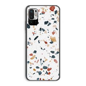 CaseCompany Terrazzo N°4: Xiaomi Redmi Note 10 5G Transparant Hoesje