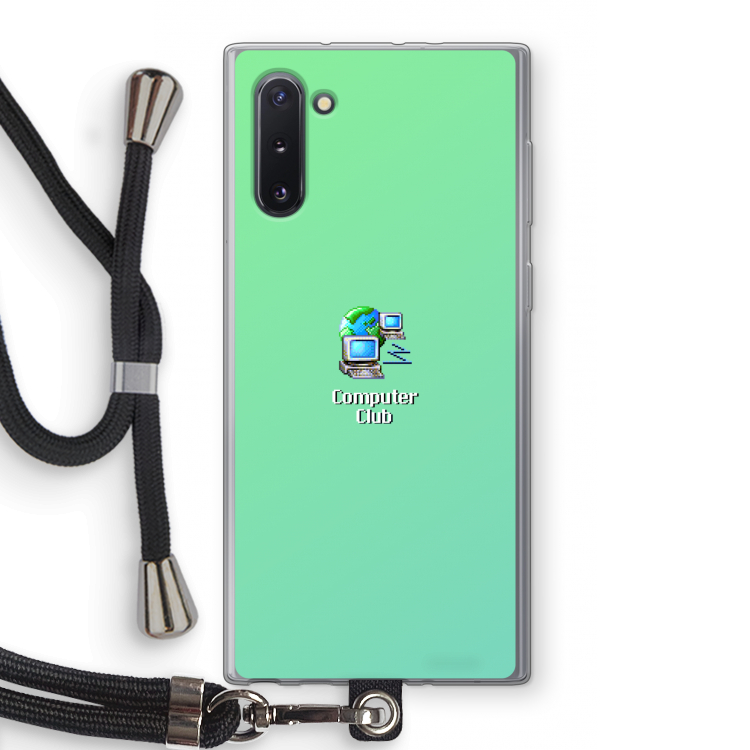 CaseCompany Win98: Samsung Galaxy Note 10 Transparant Hoesje met koord