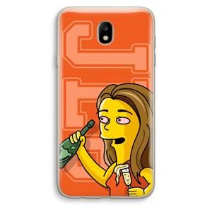 CaseCompany Jamie Lee Simpson: Samsung Galaxy J7 (2017) Transparant Hoesje