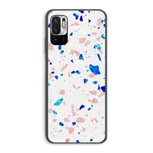 CaseCompany Terrazzo N°6: Xiaomi Redmi Note 10 5G Transparant Hoesje