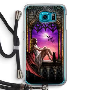 CaseCompany Kinderen van de nacht: Samsung Galaxy S6 Transparant Hoesje met koord