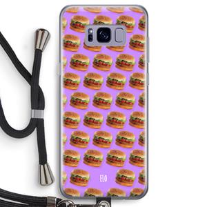 CaseCompany Giants: Samsung Galaxy S8 Transparant Hoesje met koord