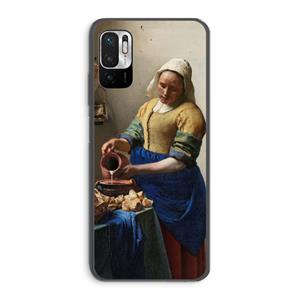 CaseCompany The Milkmaid: Xiaomi Redmi Note 10 5G Transparant Hoesje