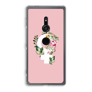 CaseCompany Venus: Sony Xperia XZ2 Transparant Hoesje