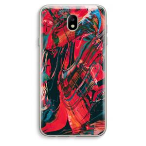 CaseCompany Endless Descent: Samsung Galaxy J7 (2017) Transparant Hoesje
