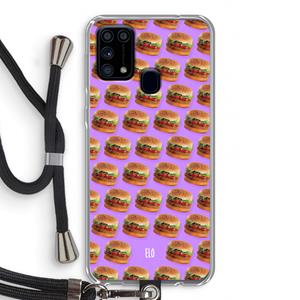 CaseCompany Giants: Samsung Galaxy M31 Transparant Hoesje met koord
