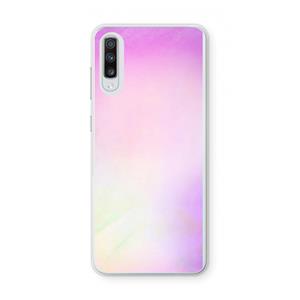 CaseCompany Flow mist pastel: Samsung Galaxy A70 Transparant Hoesje