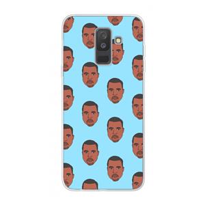 CaseCompany Kanye Call Me℃: Samsung Galaxy A6 Plus (2018) Transparant Hoesje