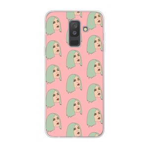 CaseCompany King Kylie: Samsung Galaxy A6 Plus (2018) Transparant Hoesje