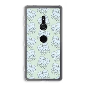 CaseCompany Octopussen: Sony Xperia XZ2 Transparant Hoesje