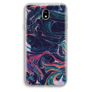 CaseCompany Light Years Beyond: Samsung Galaxy J7 (2017) Transparant Hoesje