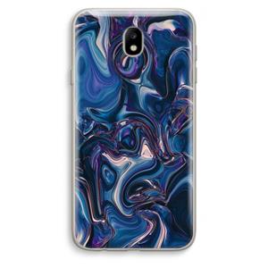 CaseCompany Mirrored Mirage: Samsung Galaxy J7 (2017) Transparant Hoesje