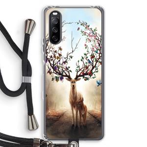 CaseCompany Seasons Change: Sony Sony Xperia 10 III Transparant Hoesje met koord