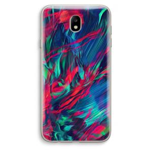 CaseCompany Pilgrims Of The Sea: Samsung Galaxy J7 (2017) Transparant Hoesje