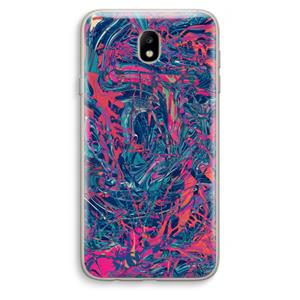 CaseCompany Sleeping Dreams: Samsung Galaxy J7 (2017) Transparant Hoesje