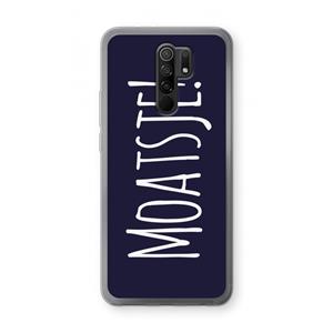 CaseCompany Moatsje!: Xiaomi Redmi 9 Transparant Hoesje