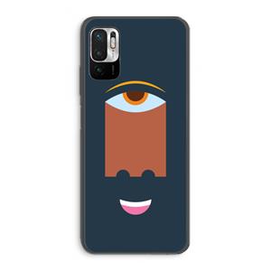 CaseCompany Mono M: Xiaomi Redmi Note 10 5G Transparant Hoesje