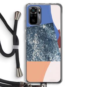 CaseCompany Billy: Xiaomi Redmi Note 10 Pro Transparant Hoesje met koord