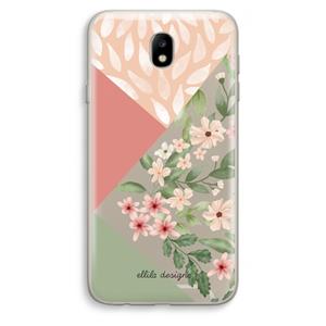 CaseCompany Sweet heaven geometrics: Samsung Galaxy J7 (2017) Transparant Hoesje