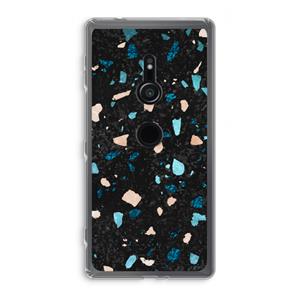 CaseCompany Terrazzo N°11: Sony Xperia XZ2 Transparant Hoesje
