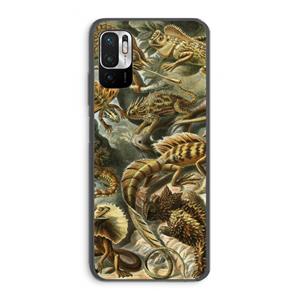 CaseCompany Haeckel Lacertilia: Xiaomi Redmi Note 10 5G Transparant Hoesje