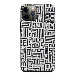 CaseCompany Moroccan Print: iPhone 12 Tough Case