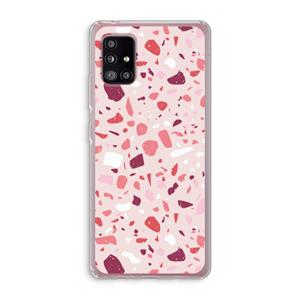 CaseCompany Terrazzo N°15: Samsung Galaxy A51 5G Transparant Hoesje