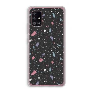 CaseCompany Terrazzo N°16: Samsung Galaxy A51 5G Transparant Hoesje