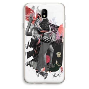 CaseCompany Dissimulation du réel: Samsung Galaxy J7 (2017) Transparant Hoesje