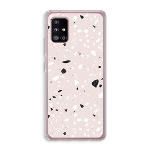 CaseCompany Terrazzo N°20: Samsung Galaxy A51 5G Transparant Hoesje