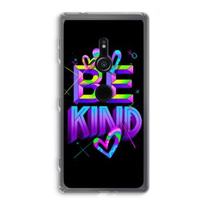 CaseCompany Be Kind: Sony Xperia XZ2 Transparant Hoesje