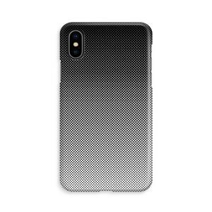 CaseCompany Musketon Halftone: iPhone X Volledig Geprint Hoesje