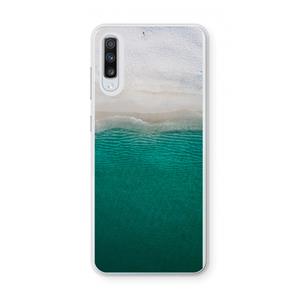 CaseCompany Stranded: Samsung Galaxy A70 Transparant Hoesje