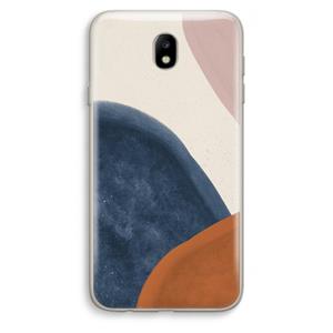 CaseCompany Geo #1: Samsung Galaxy J7 (2017) Transparant Hoesje