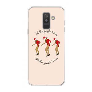 CaseCompany Jingle Ladies: Samsung Galaxy A6 Plus (2018) Transparant Hoesje
