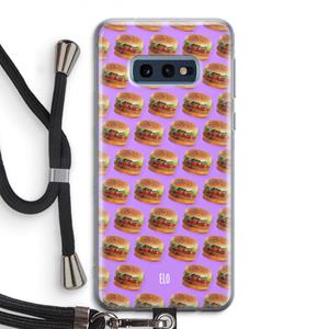 CaseCompany Giants: Samsung Galaxy S10e Transparant Hoesje met koord
