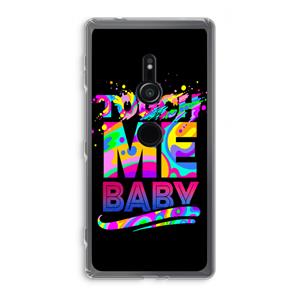 CaseCompany Touch Me: Sony Xperia XZ2 Transparant Hoesje