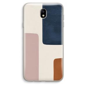CaseCompany Geo #5: Samsung Galaxy J7 (2017) Transparant Hoesje