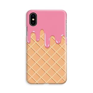 CaseCompany Ice cream: iPhone X Volledig Geprint Hoesje