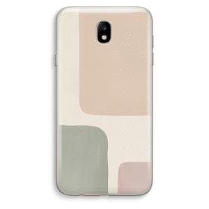 CaseCompany Geo #7: Samsung Galaxy J7 (2017) Transparant Hoesje