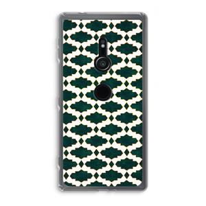 CaseCompany Moroccan tiles: Sony Xperia XZ2 Transparant Hoesje