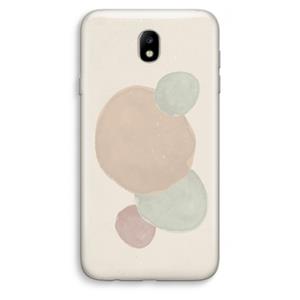 CaseCompany Geo #9: Samsung Galaxy J7 (2017) Transparant Hoesje