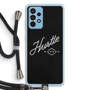 CaseCompany Hustle: Samsung Galaxy A52 Transparant Hoesje met koord