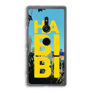 CaseCompany Habibi Majorelle : Sony Xperia XZ2 Transparant Hoesje