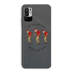 CaseCompany Jingle Ladies: Xiaomi Redmi Note 10 5G Transparant Hoesje