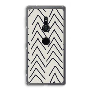 CaseCompany Marrakech Arrows: Sony Xperia XZ2 Transparant Hoesje