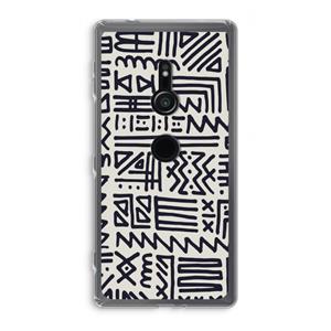 CaseCompany Marrakech print: Sony Xperia XZ2 Transparant Hoesje