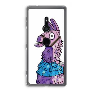 CaseCompany Lama: Sony Xperia XZ2 Transparant Hoesje